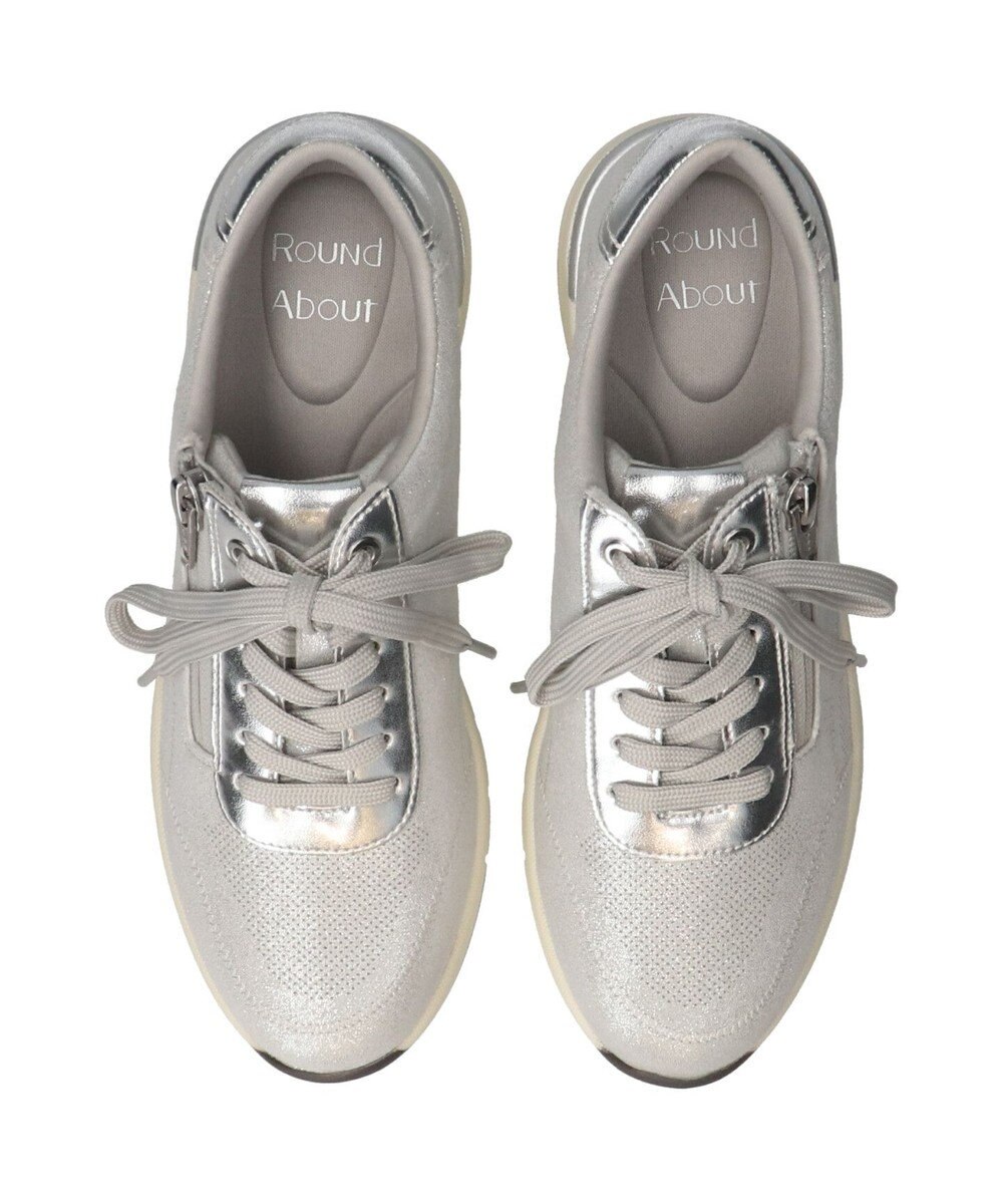 Bridget Birkin 【Round About】サイドジップスニーカー 