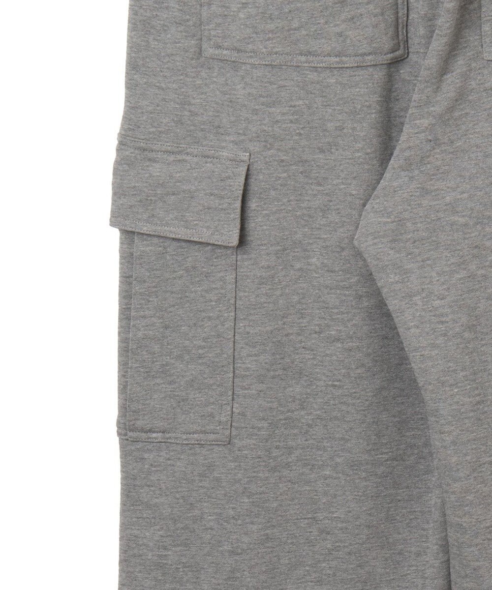 WEGO 【ウエストゴム/MLサイズ展開】ワイドカーゴスウェットパンツ 
