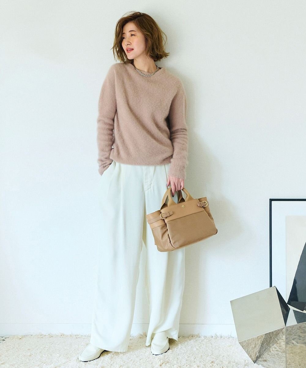 TOPKAPI 【Breath TOPKAPI】RIPPLE リプル ナイロン コンビ ベルト デザイン ミニ トートバッグ 