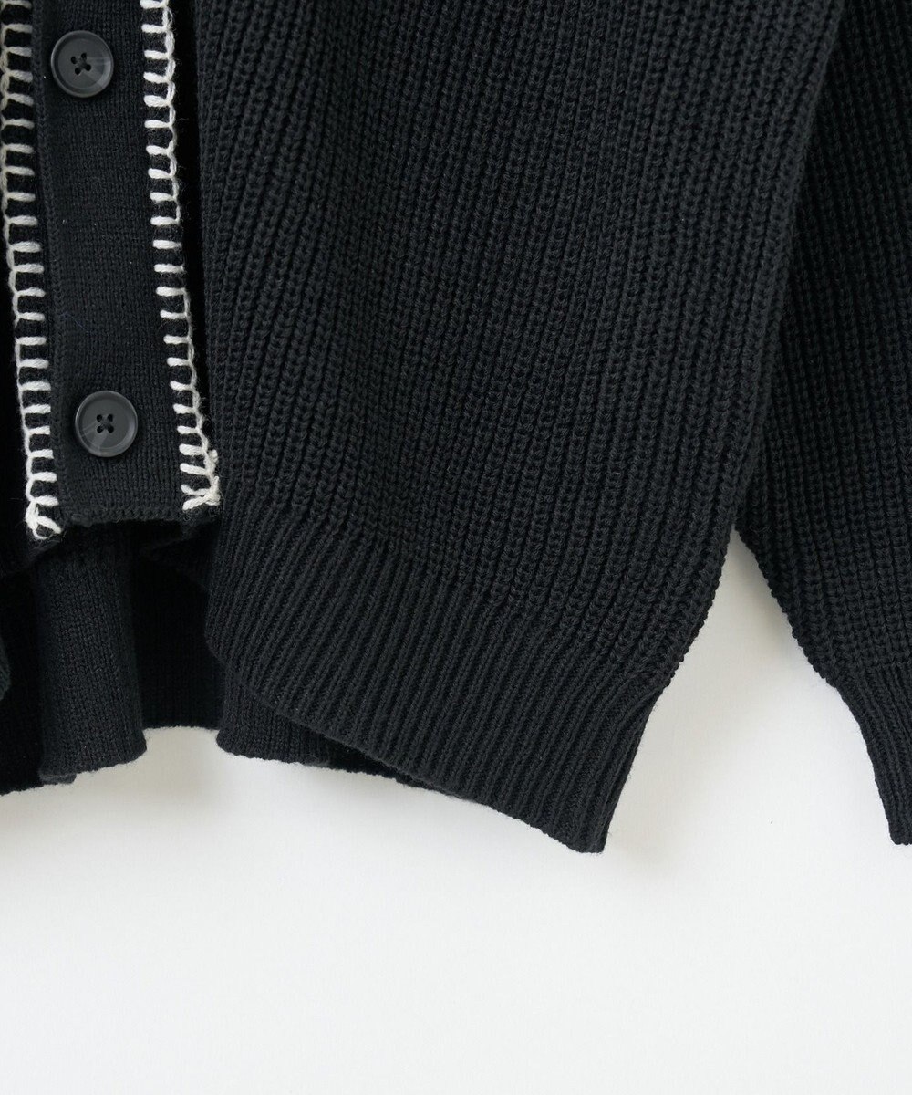 WEGO ハンドステッチカーディガン 
