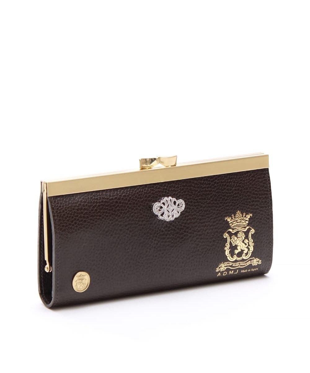 A.D.M.J. 【牛革】アールデコガマグチウォレット 
