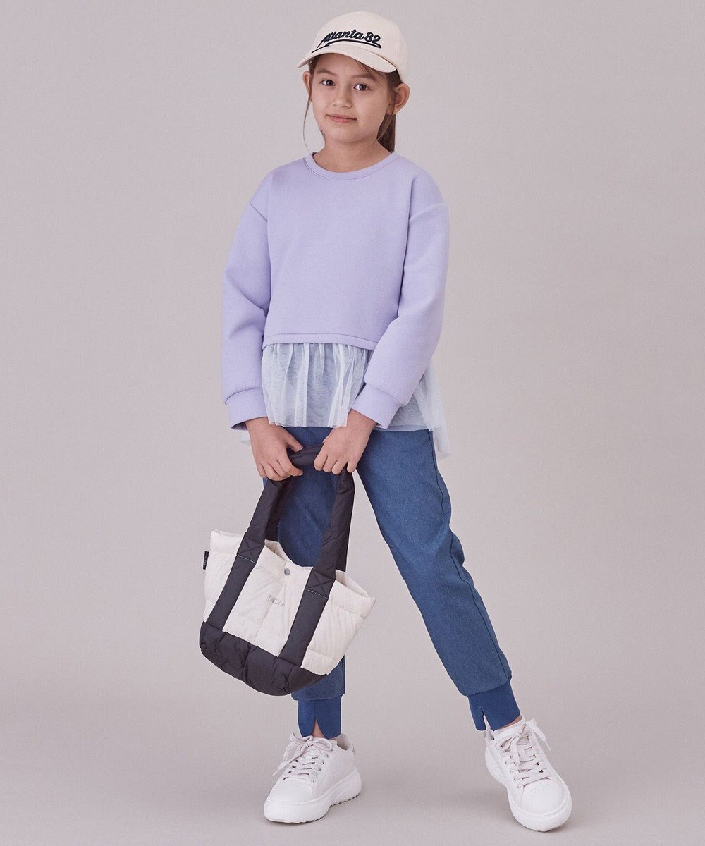 UNFILO 【110-150cm】デニムジョグパン(UNISEX) 