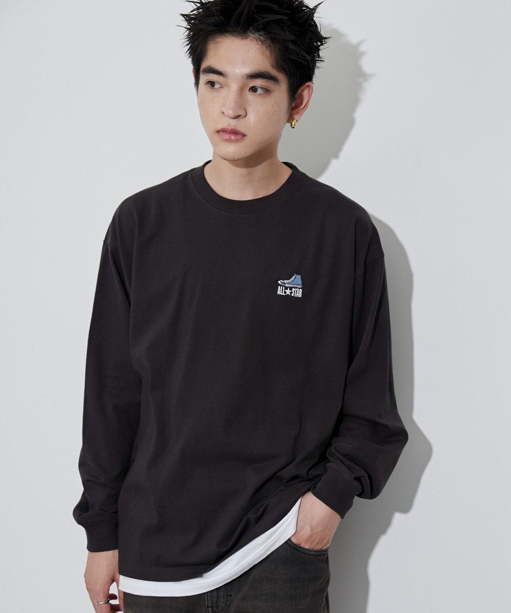 WEGO 【ユニセックス着用ITEM】CONVERSEワンポイントT（LS） 