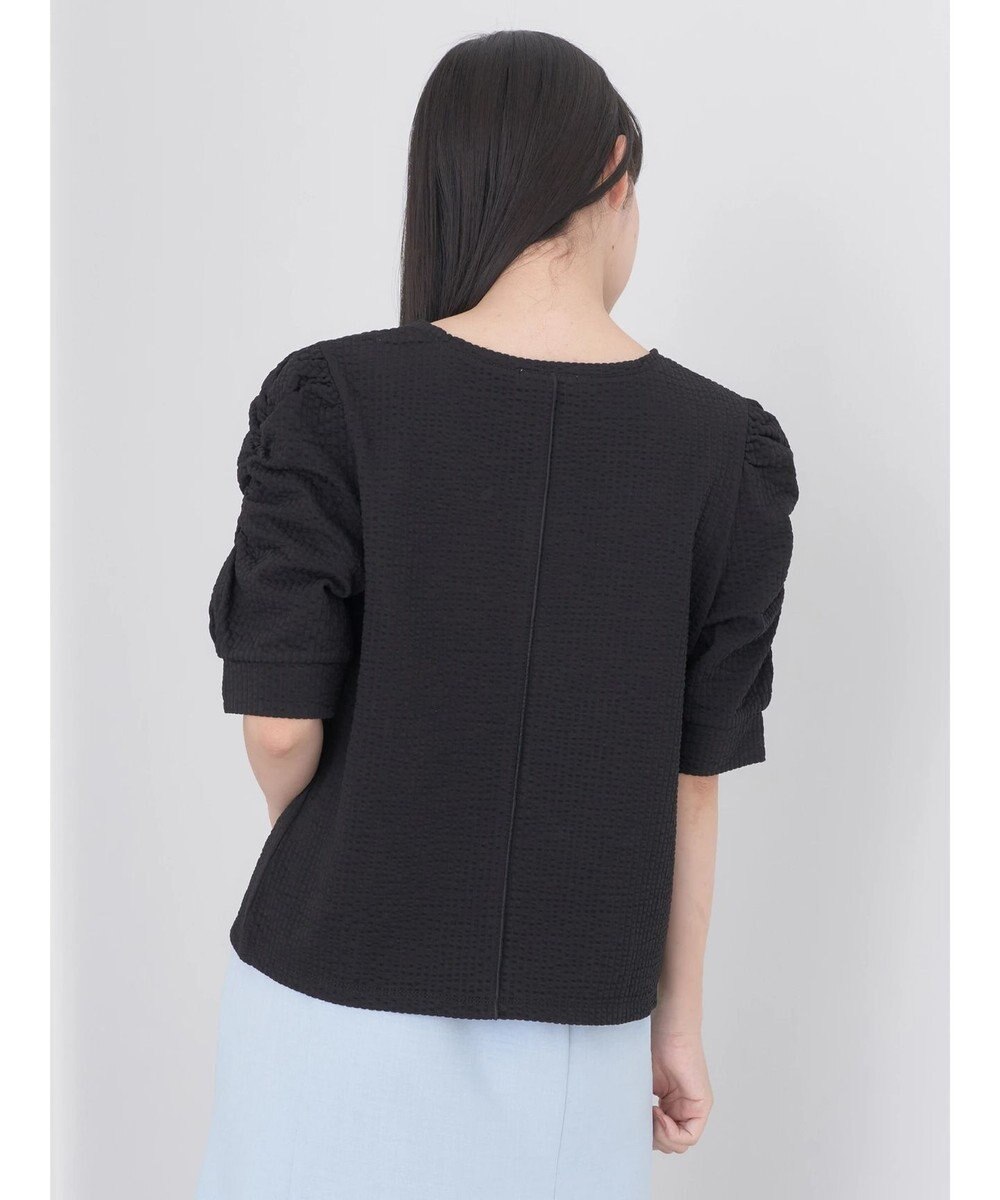 earth music&ecology ジャガードパワショルプルオーバー 