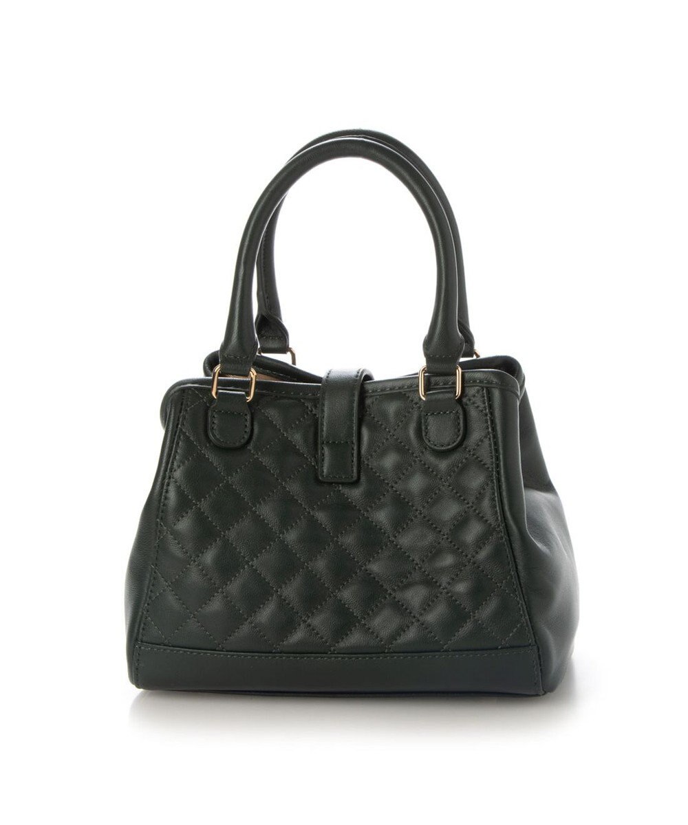 LA BAGAGERIE シープレザー キルトコンビ2WAYミニトート 