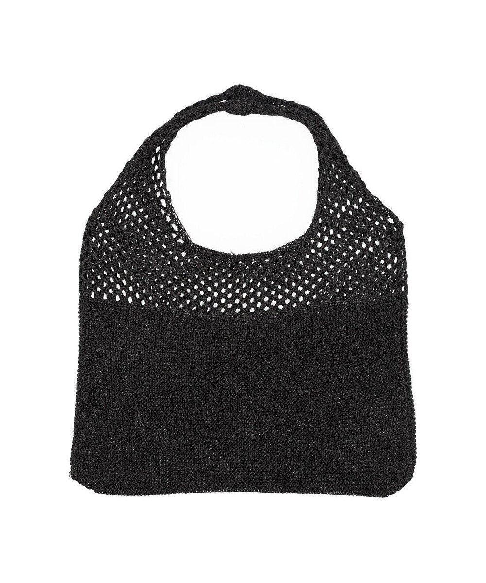 UNBILLION カシュカシュ cachecache / メタリック糸ホーボーバッグ 