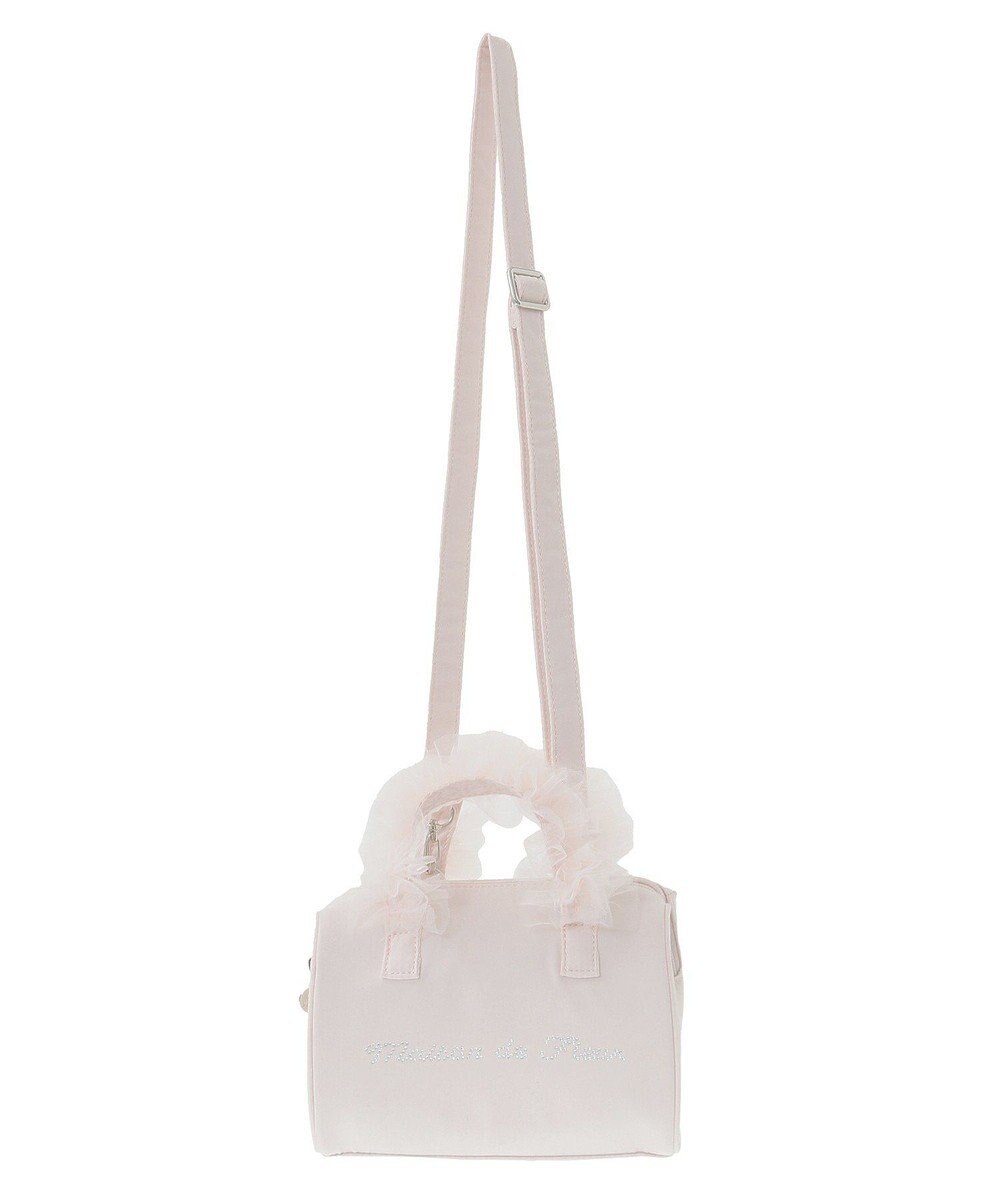 Maison de FLEUR チュールハンドル2Wayボストンバッグ 