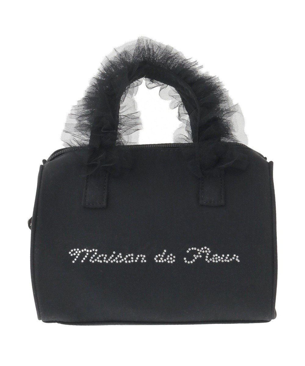 Maison de FLEUR チュールハンドル2Wayボストンバッグ 