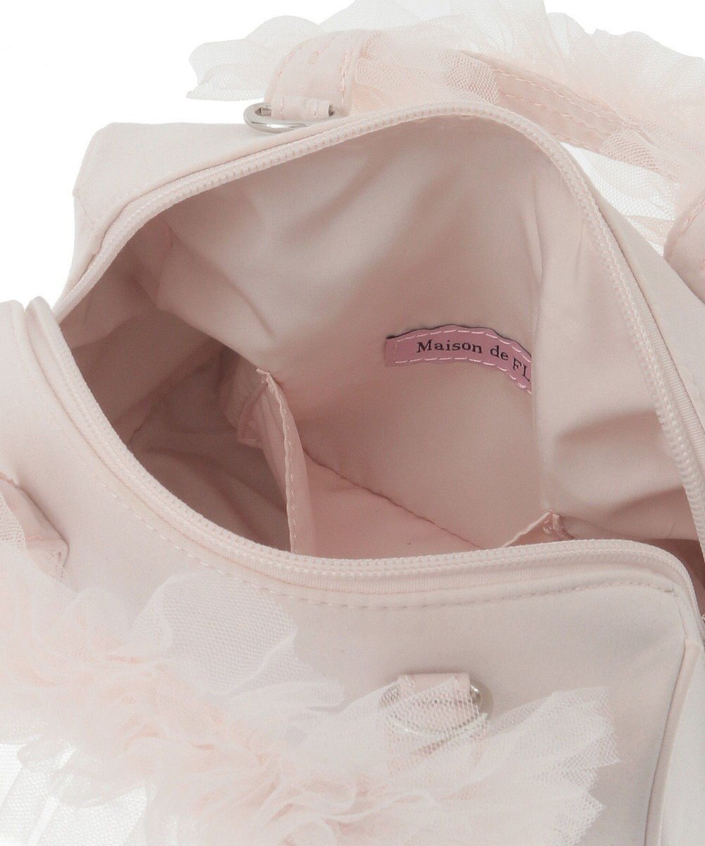 Maison de FLEUR チュールハンドル2Wayボストンバッグ 