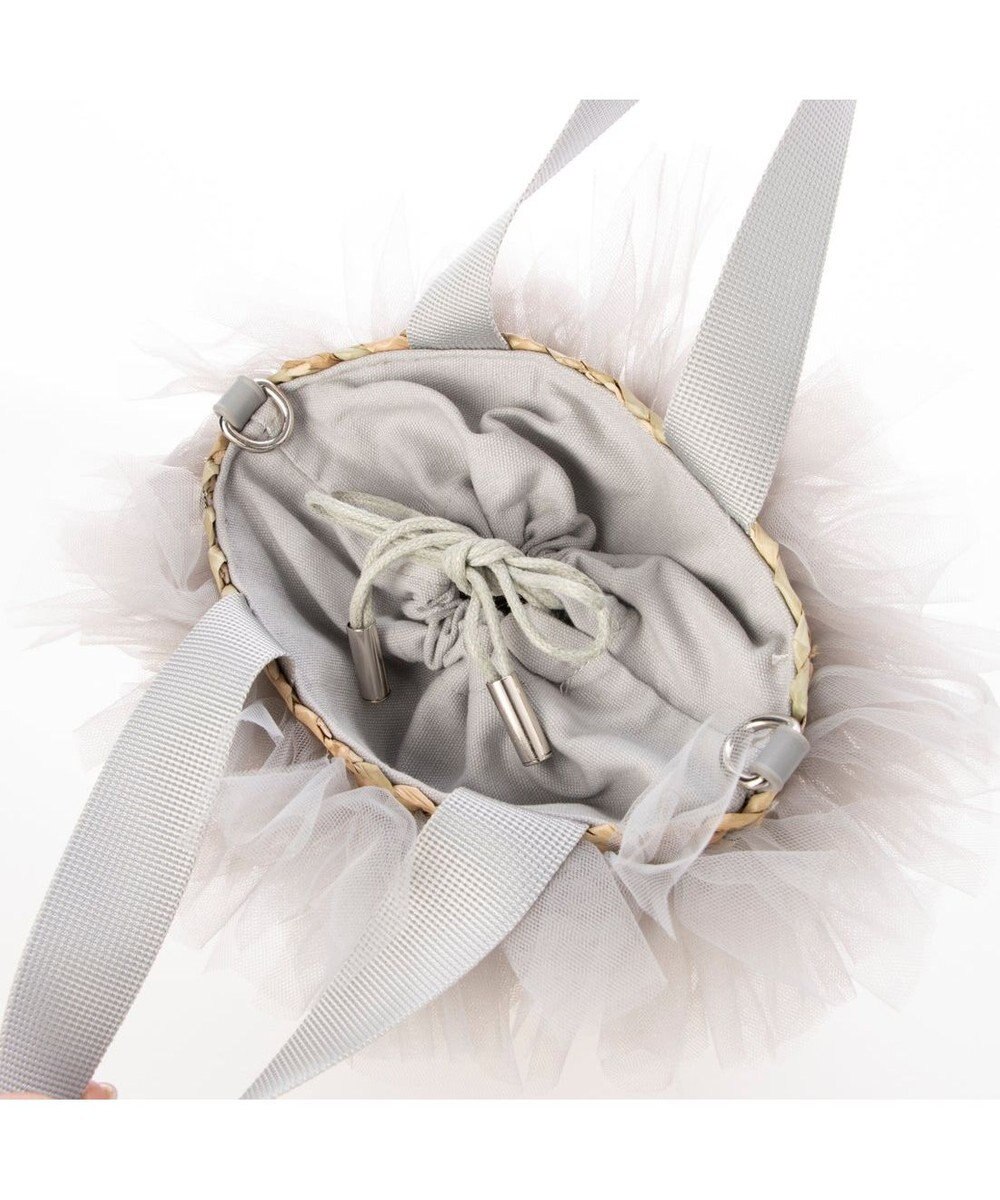 UNBILLION カカトゥ kakatoo / チュールフリンジミニ2wayカゴバッグ 