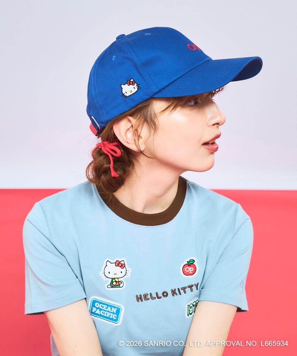 OP／FILA 【Ocean Pacific×ハローキティ】ワンポイントキャップ 