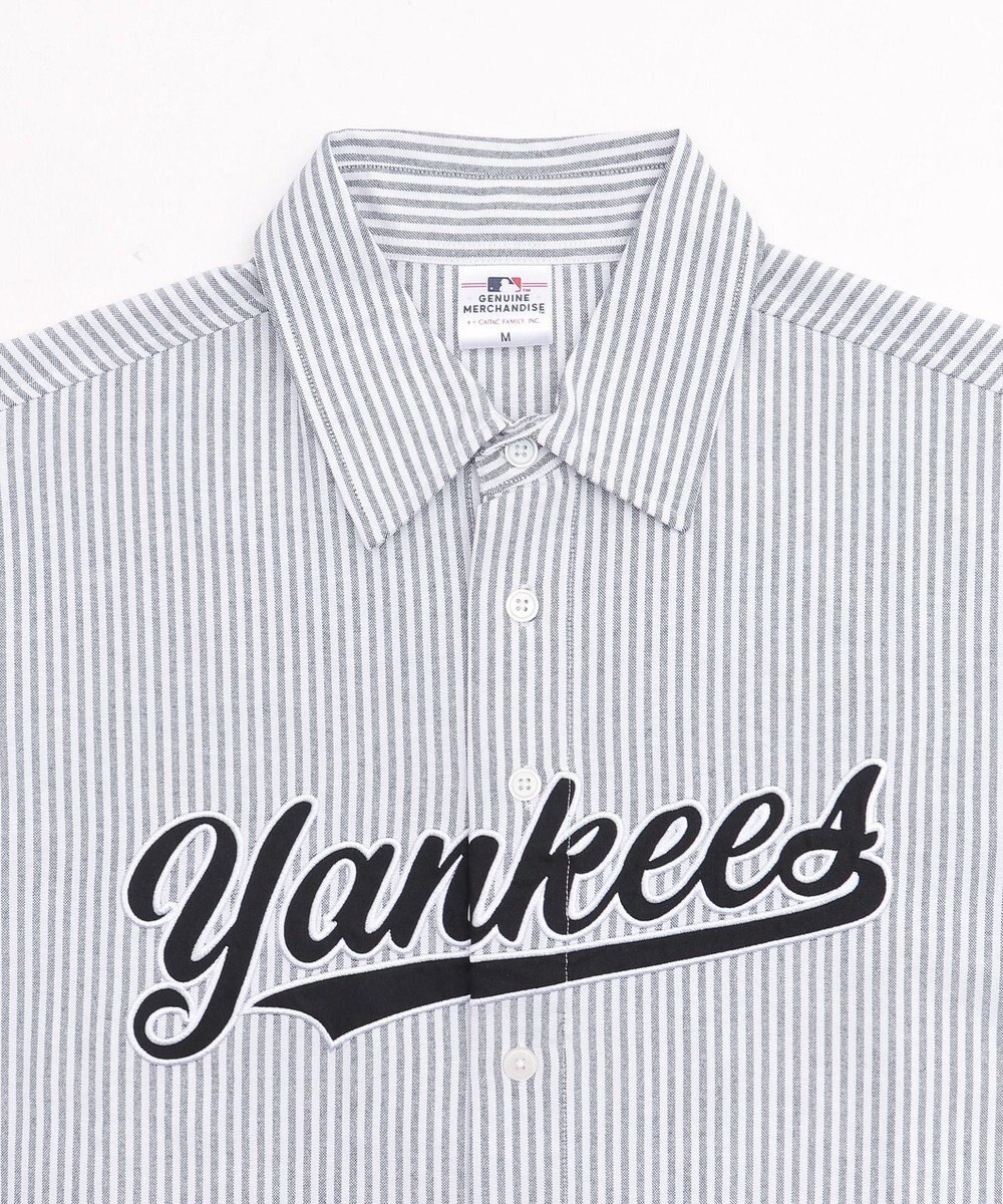 WEGO 【ユニセックス着用ITEM】別注MLBストライプグラフィックシャツ（SS） 