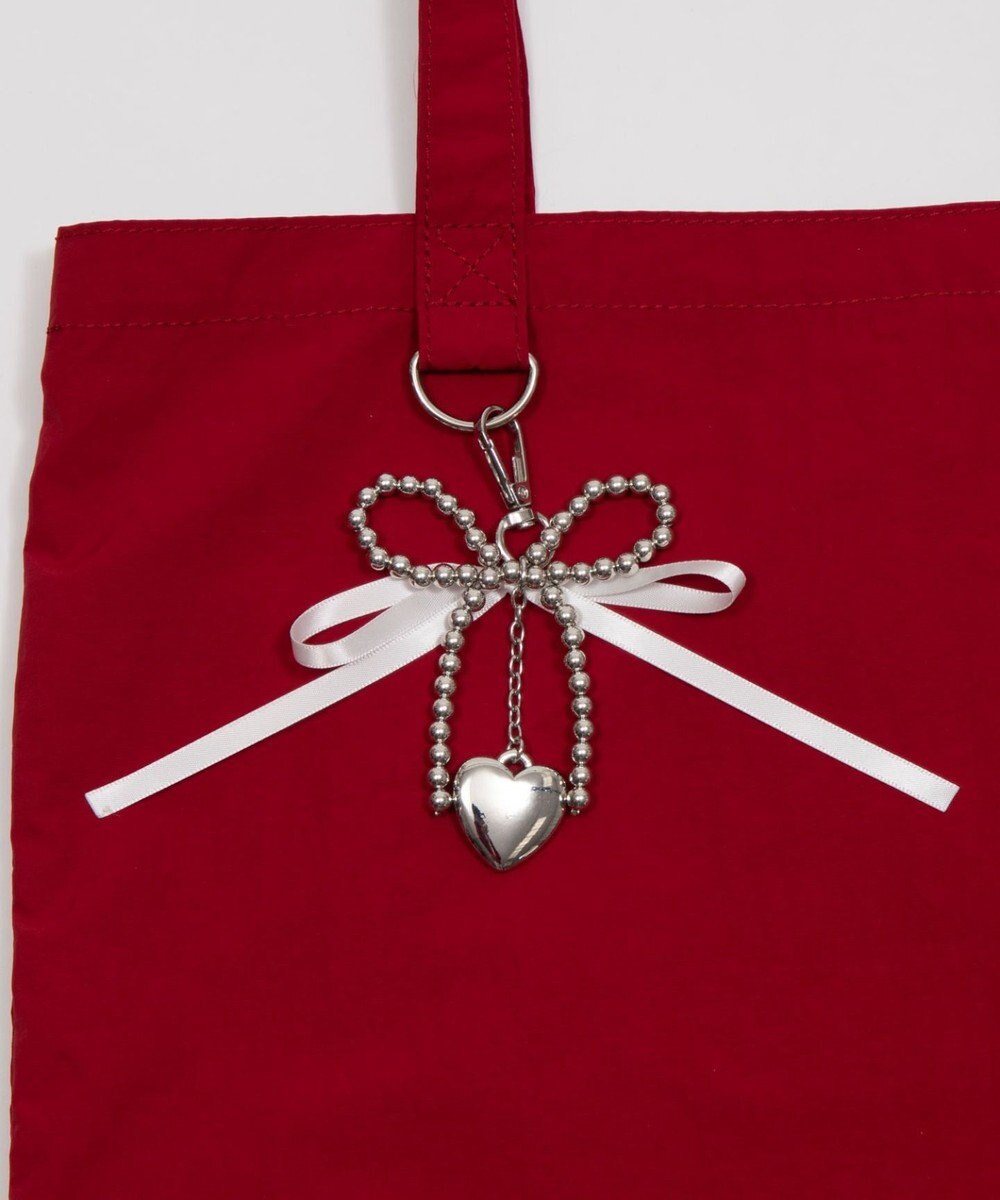 WEGO チャーム付きA4トートバッグ 