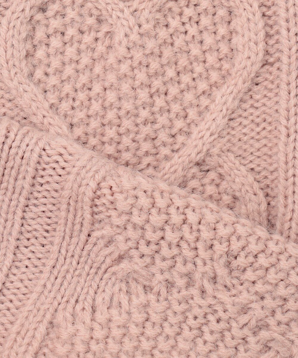 ANY KIDS リボン ケーブル ニット 