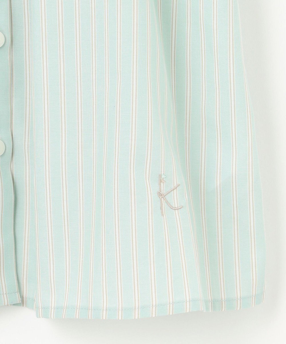 組曲 KIDS 【150-160㎝】サマーストライプ ブラウス 