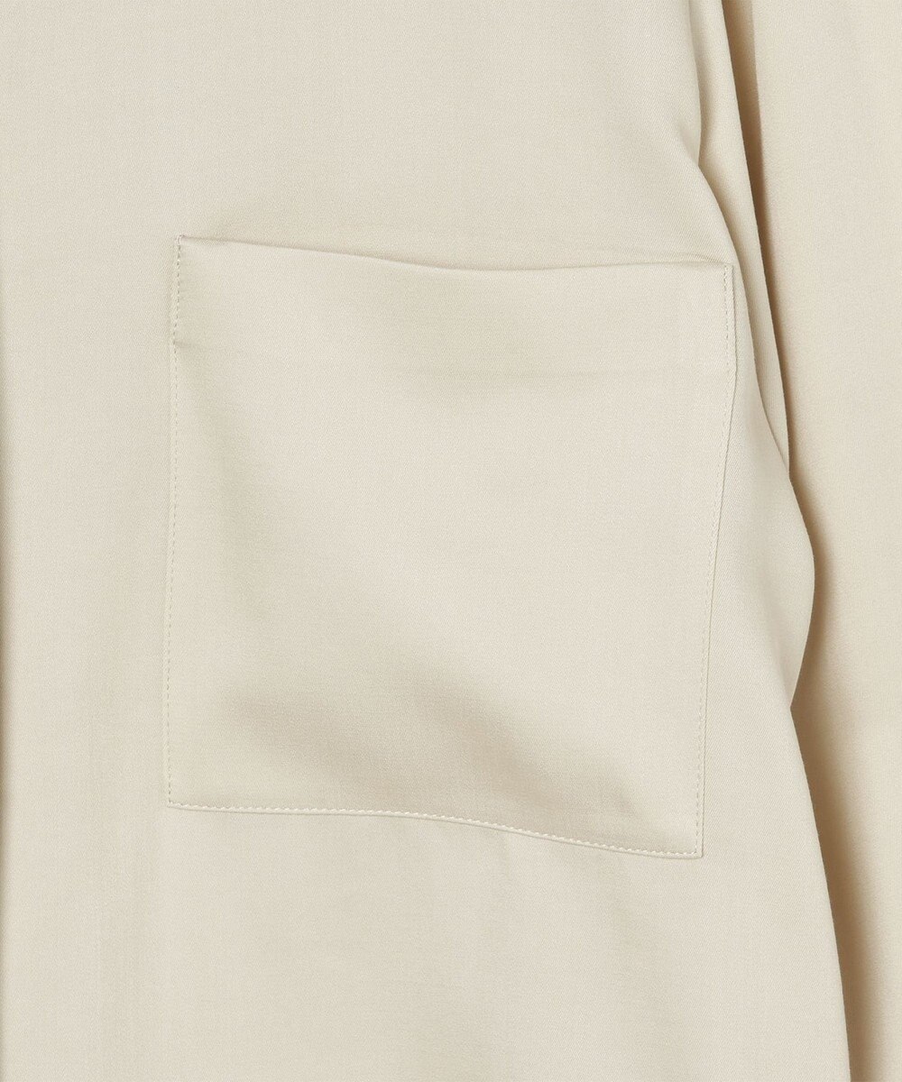 JOSEPH ソフトビスコーステーラリング　ノーカラーシャツ 