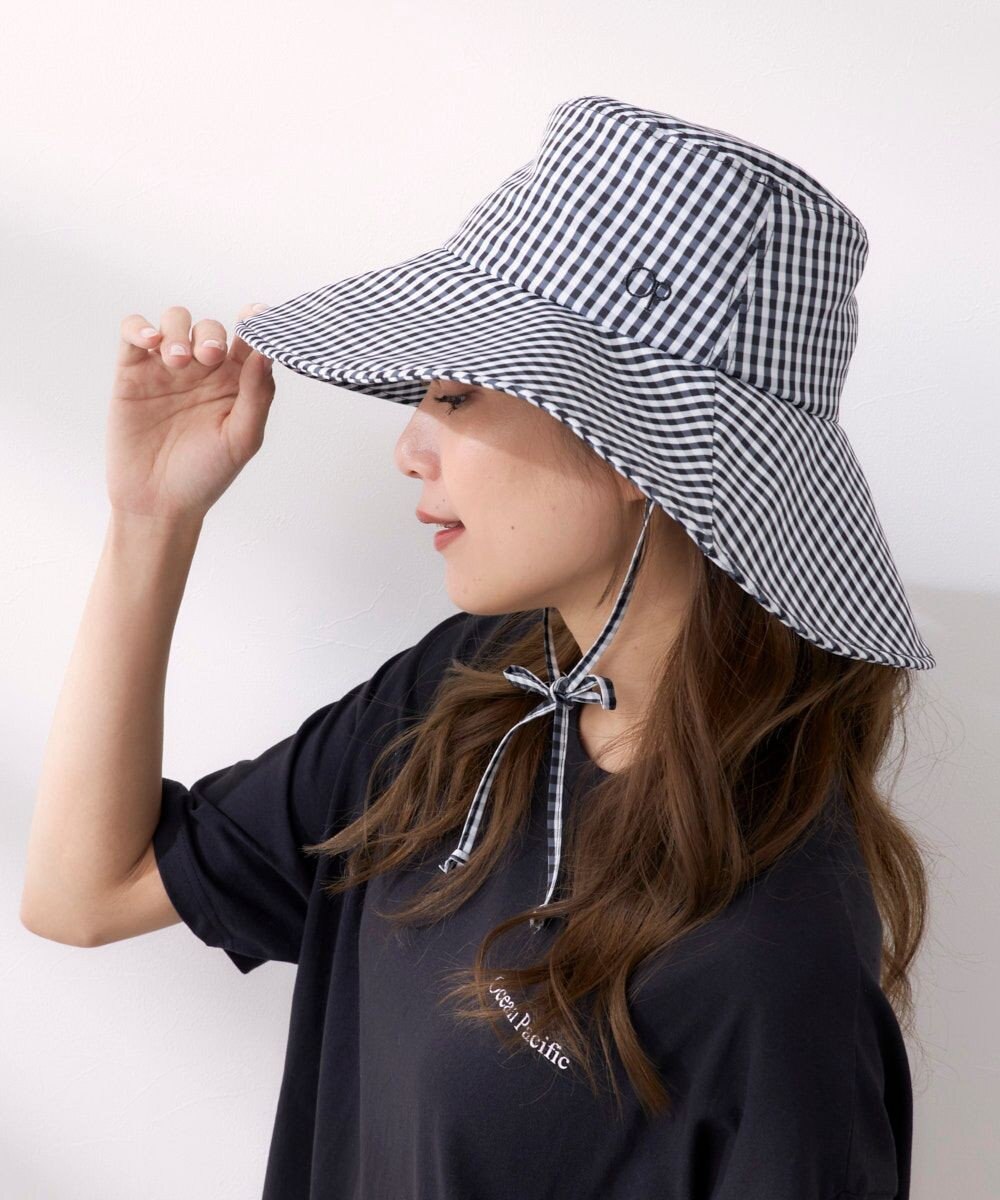 OP／FILA 【Ocean Pacific】UVカットつば広ハット 