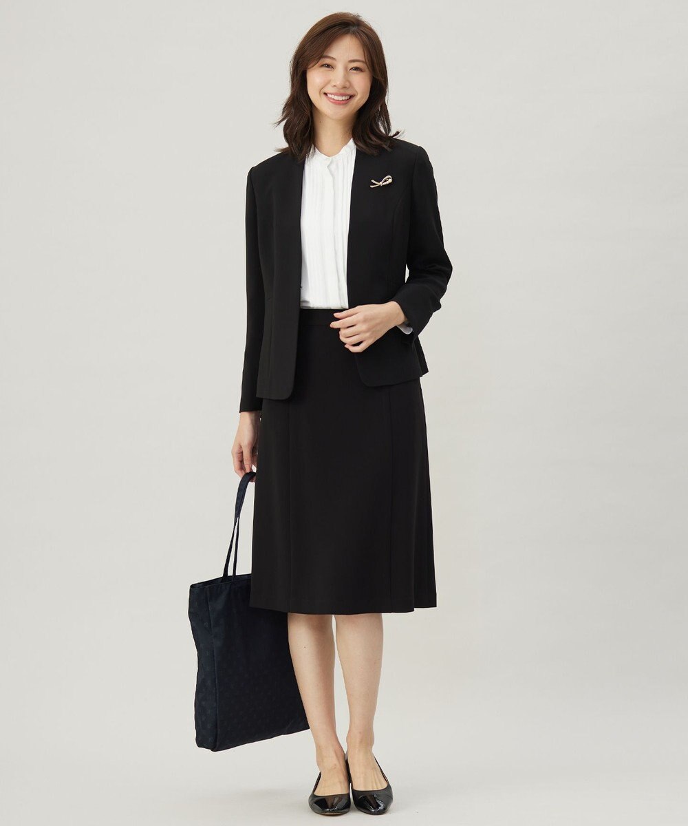 J.PRESS LADIES ハーフリボン ブローチ 