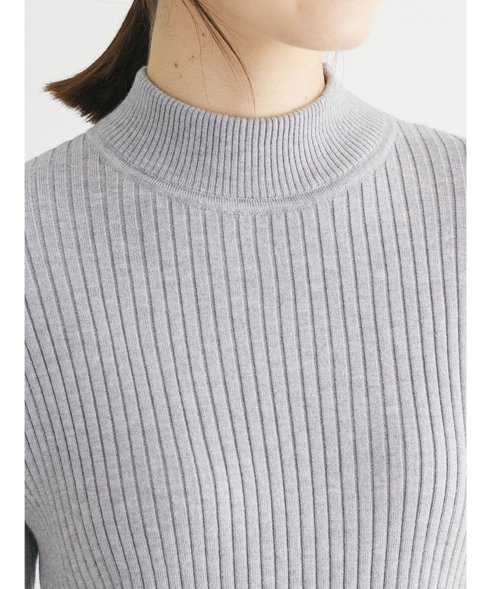 Green Parks ・ＥＬＥＮＣＡＲＥ　ＤＵＥ　ハイショクリブハイネックニット 