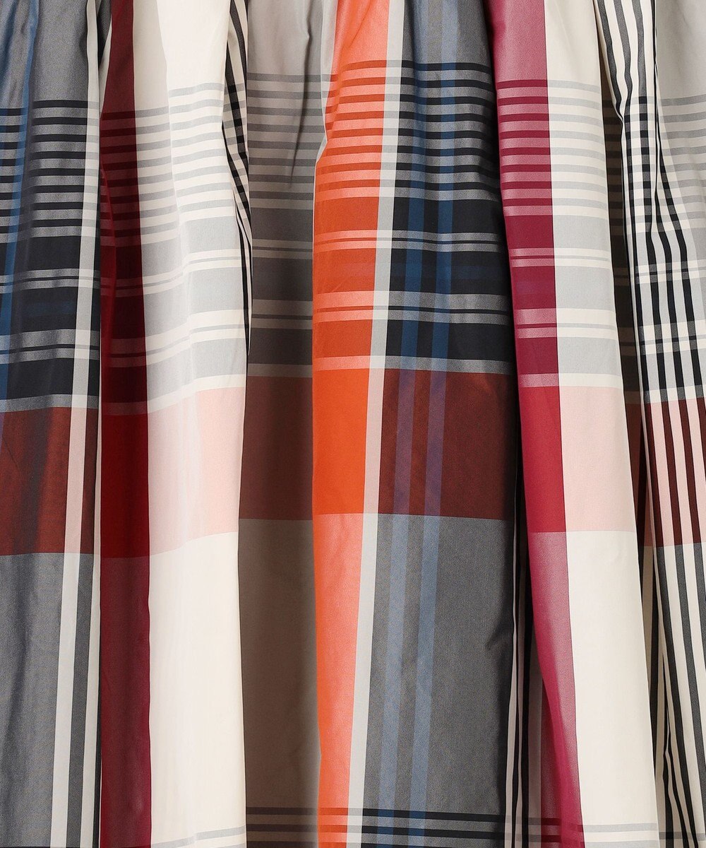 SHARE PARK LADIES メモリーチェックフレアスカート 