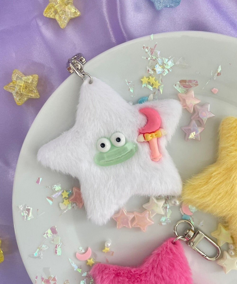 WEGO ミニお星さまモンスターぬいぐるみキーホルダー 