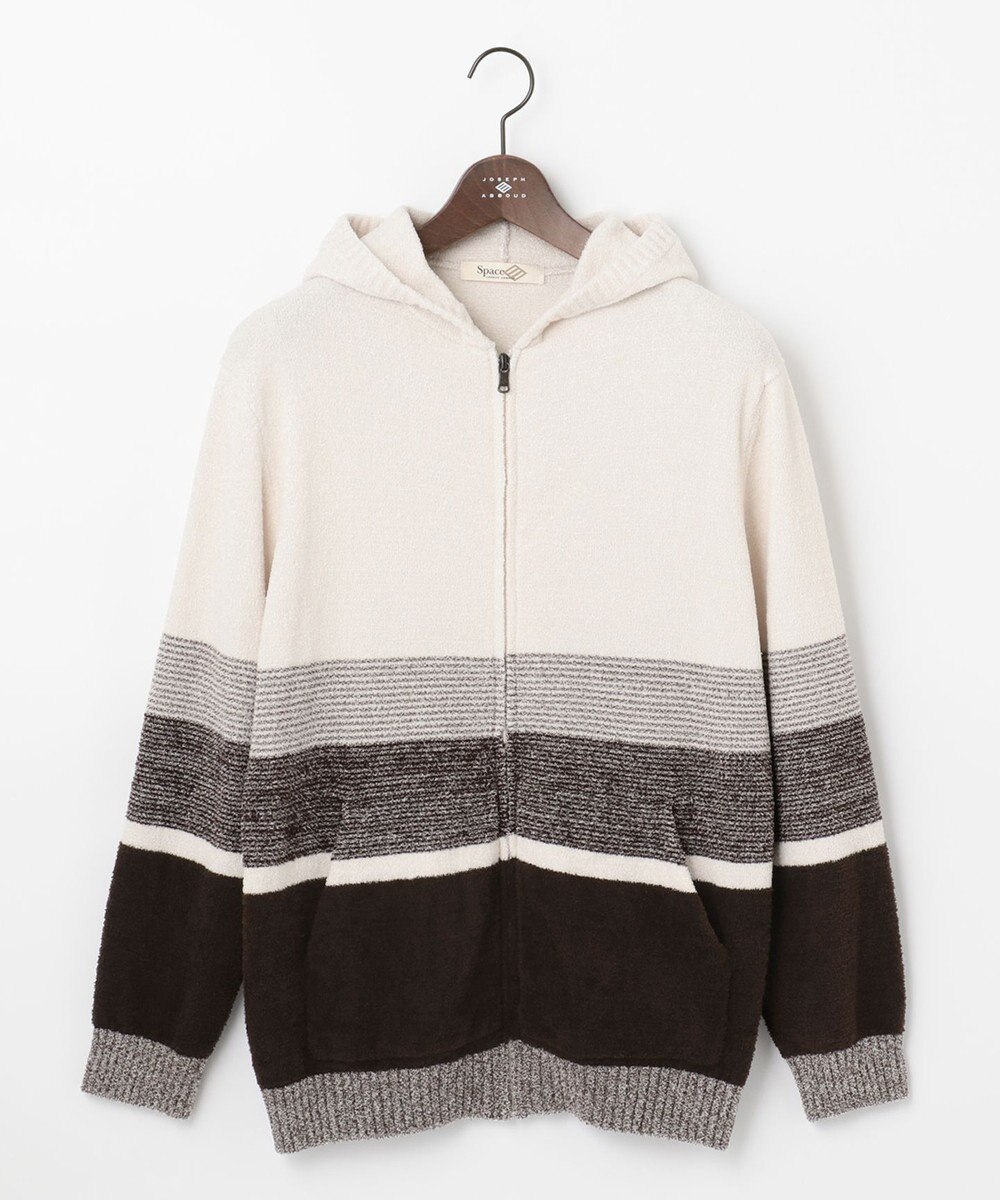 JOSEPH ABBOUD MOUNTAIN 【SPACE／UNISEX】ベアフリース パーカー 