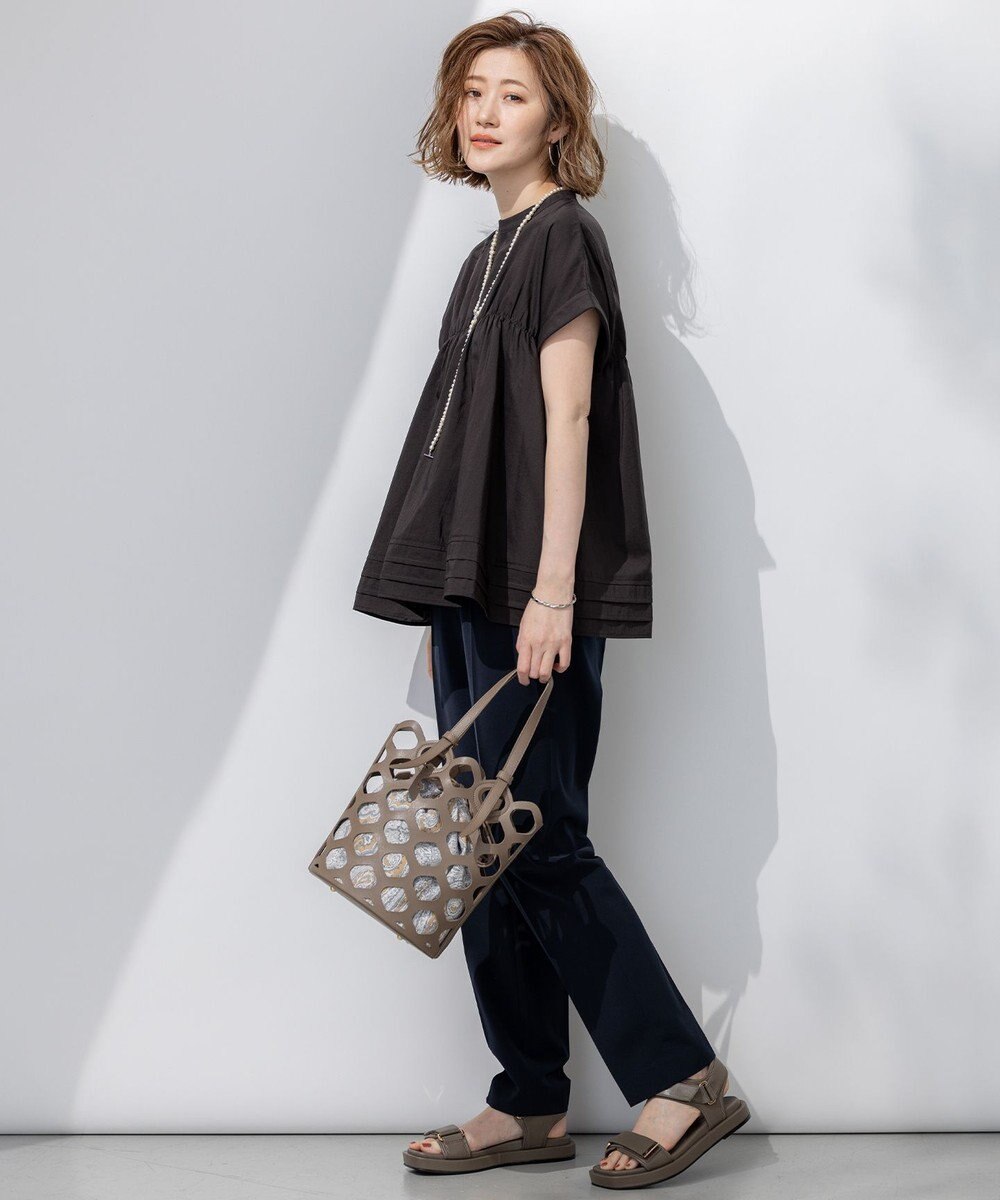 23区 S 【セットアップ対応/洗える】2WAYストレッチツイル ドロスト パンツ 