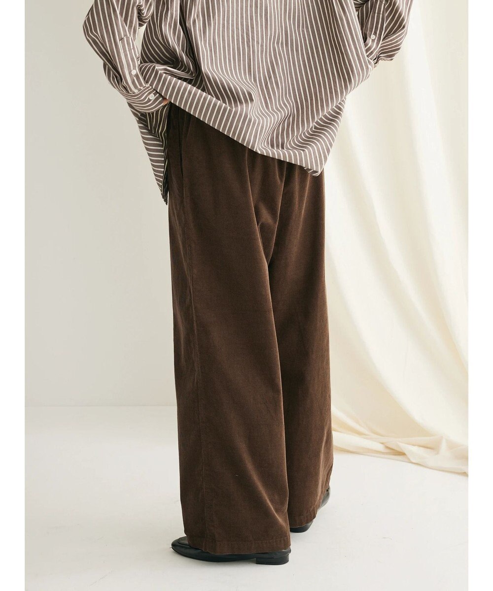 CRAFT STANDARD BOUTIQUE コーデュロイリラックスパンツ 