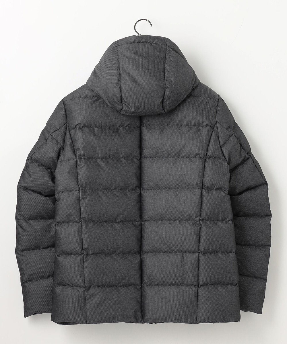 JOSEPH ABBOUD 【撥水/軽量/防風/フード取り外し可/ダウン】インターレースカルゼ  ダウン ブルゾン 