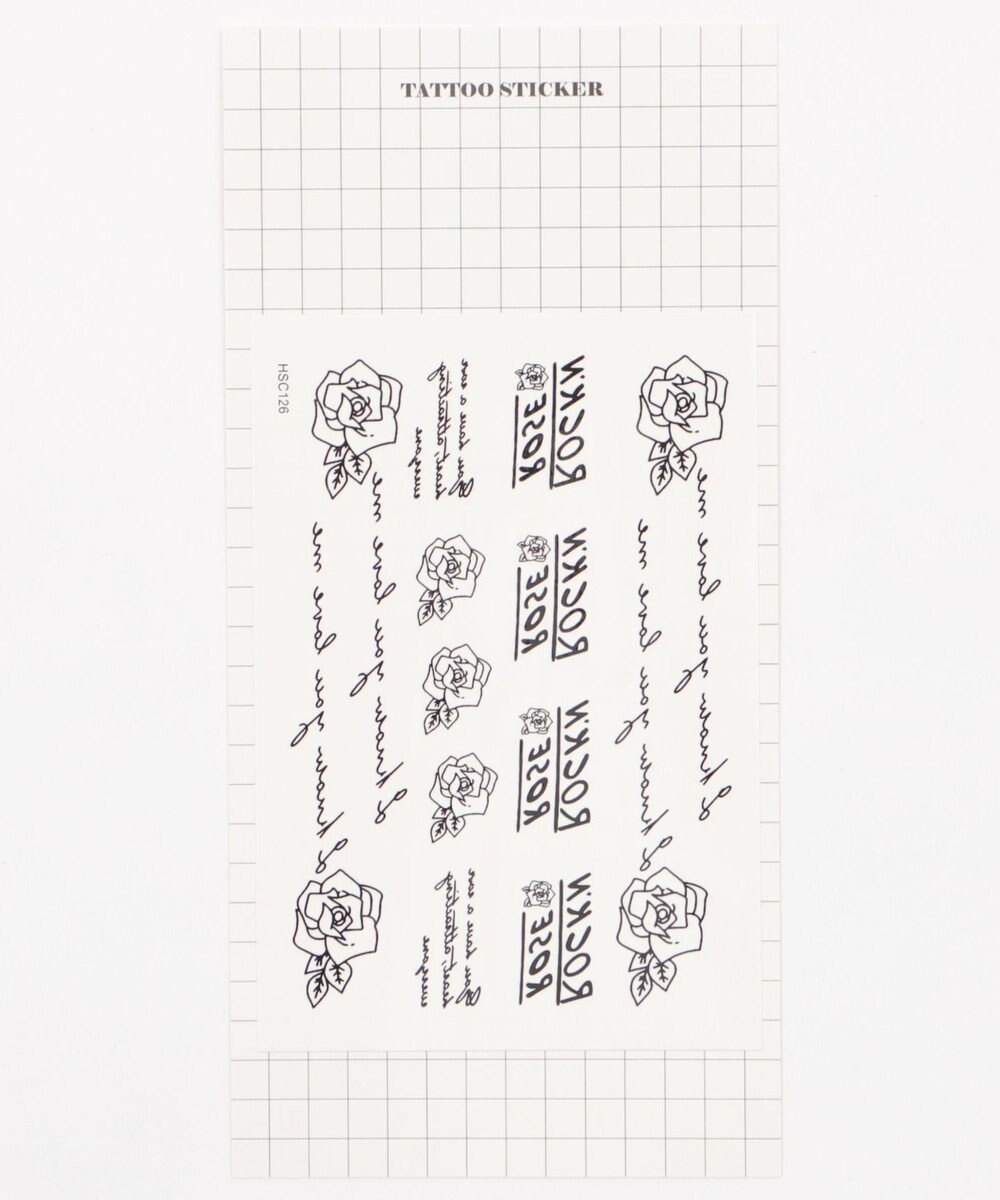 WEGO セットタトゥーシールE 