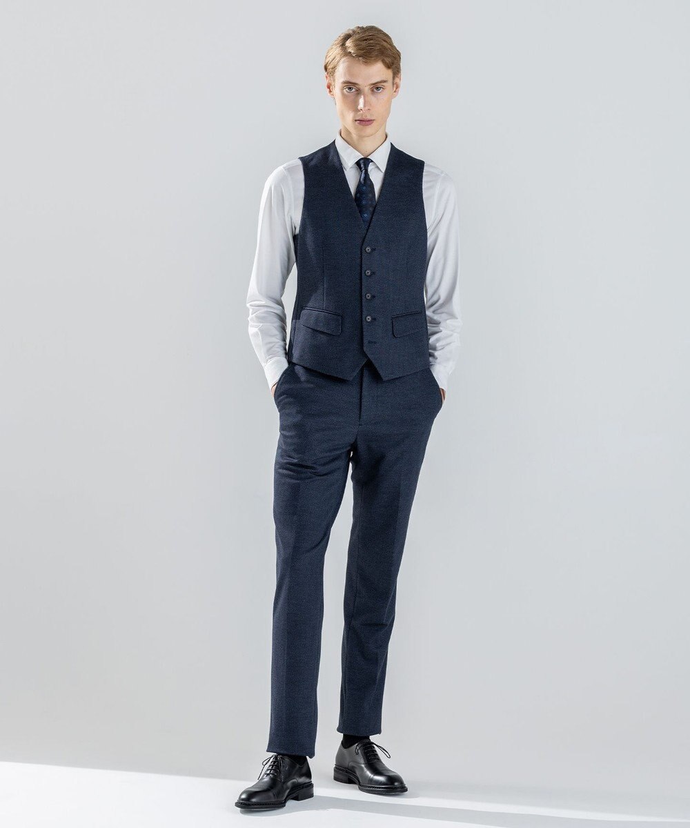 JOSEPH HOMME 新素材【ストレッチ/セットアップ対応】クリアドビージャージー ジレ 