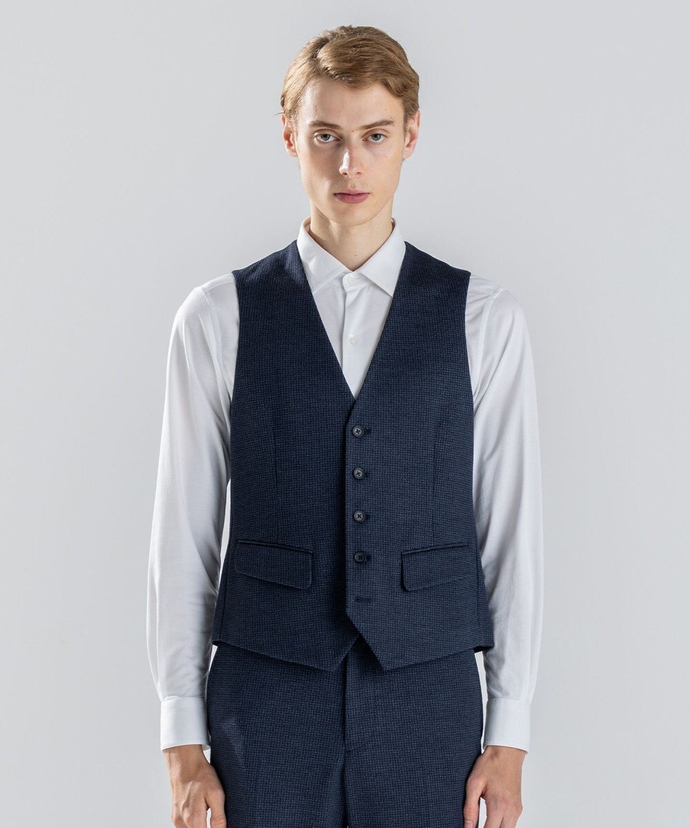 JOSEPH HOMME 新素材【ストレッチ/セットアップ対応】クリアドビージャージー ジレ 