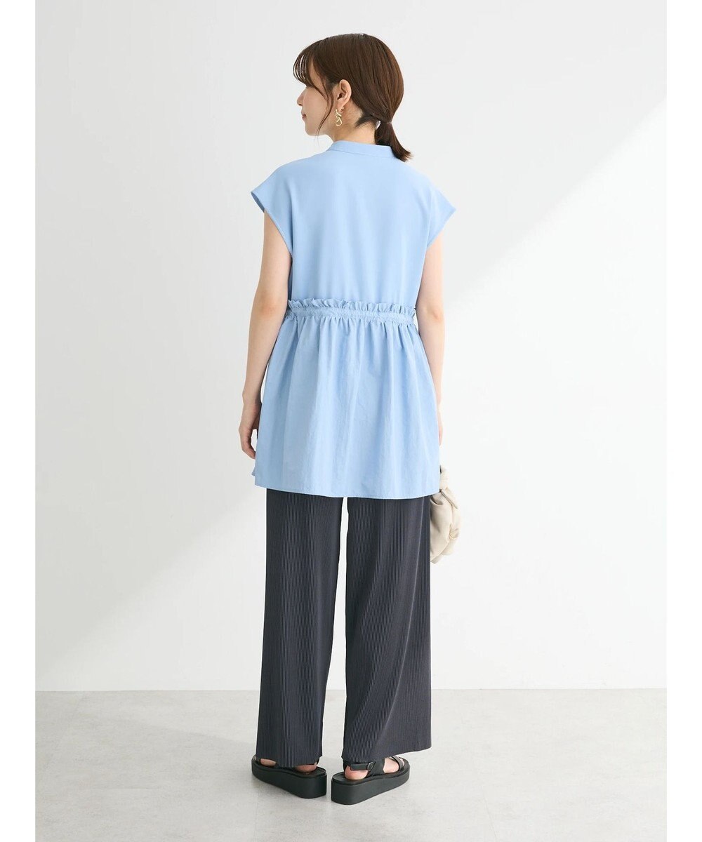 Green Parks 異素材ドッキングチュニック 