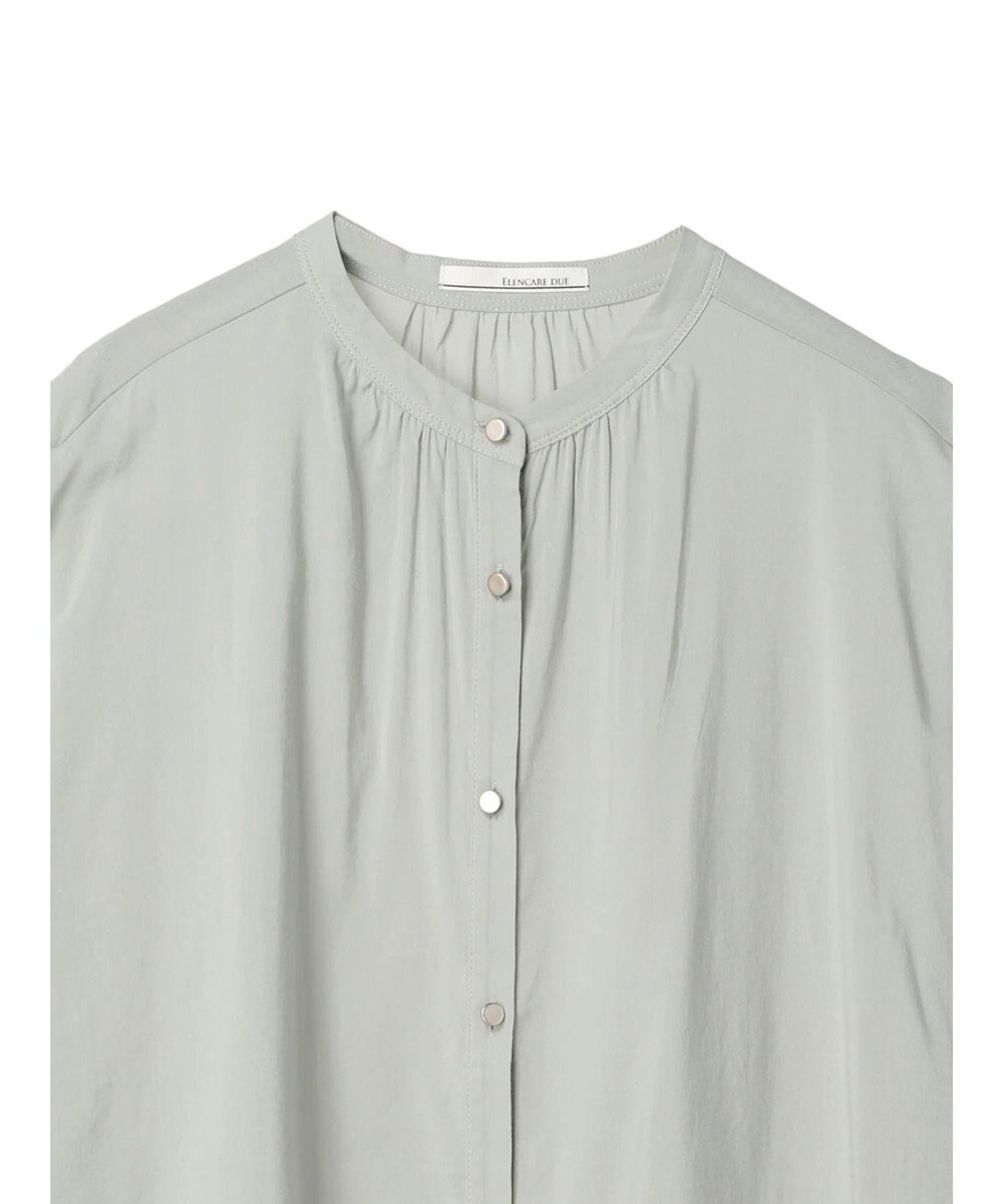 Green Parks ・ＥＬＥＮＣＡＲＥ　ＤＵＥバンドカラーノースリチュニック 