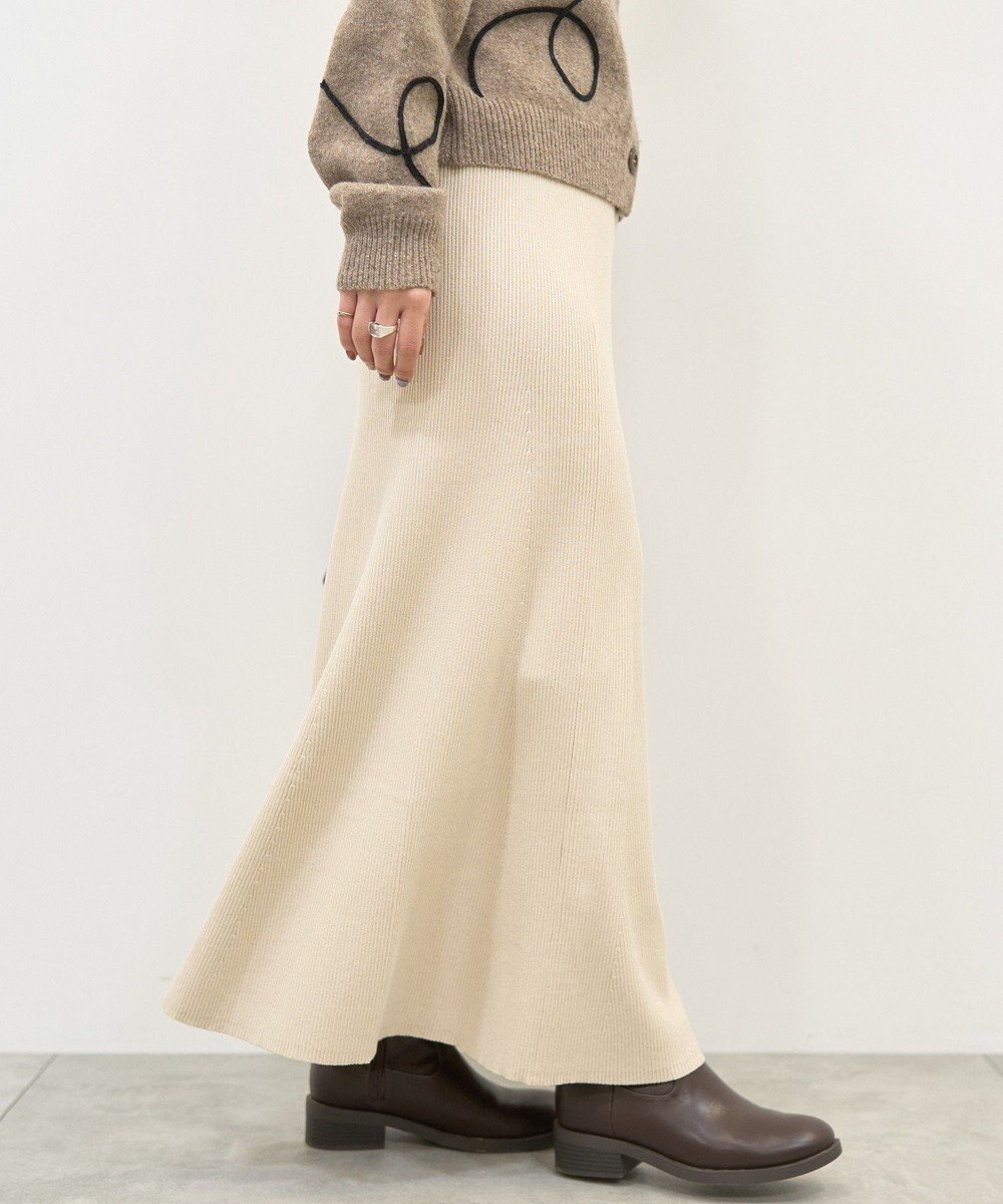 AMERICAN HOLIC リブマーメイドスカート 