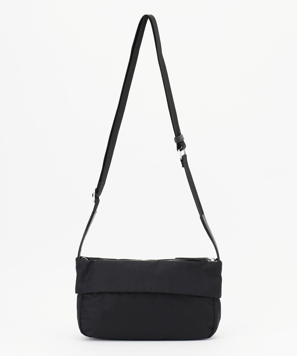 Y'SACCS リサイクルナイロン×カウレザー ラップミニショルダー 