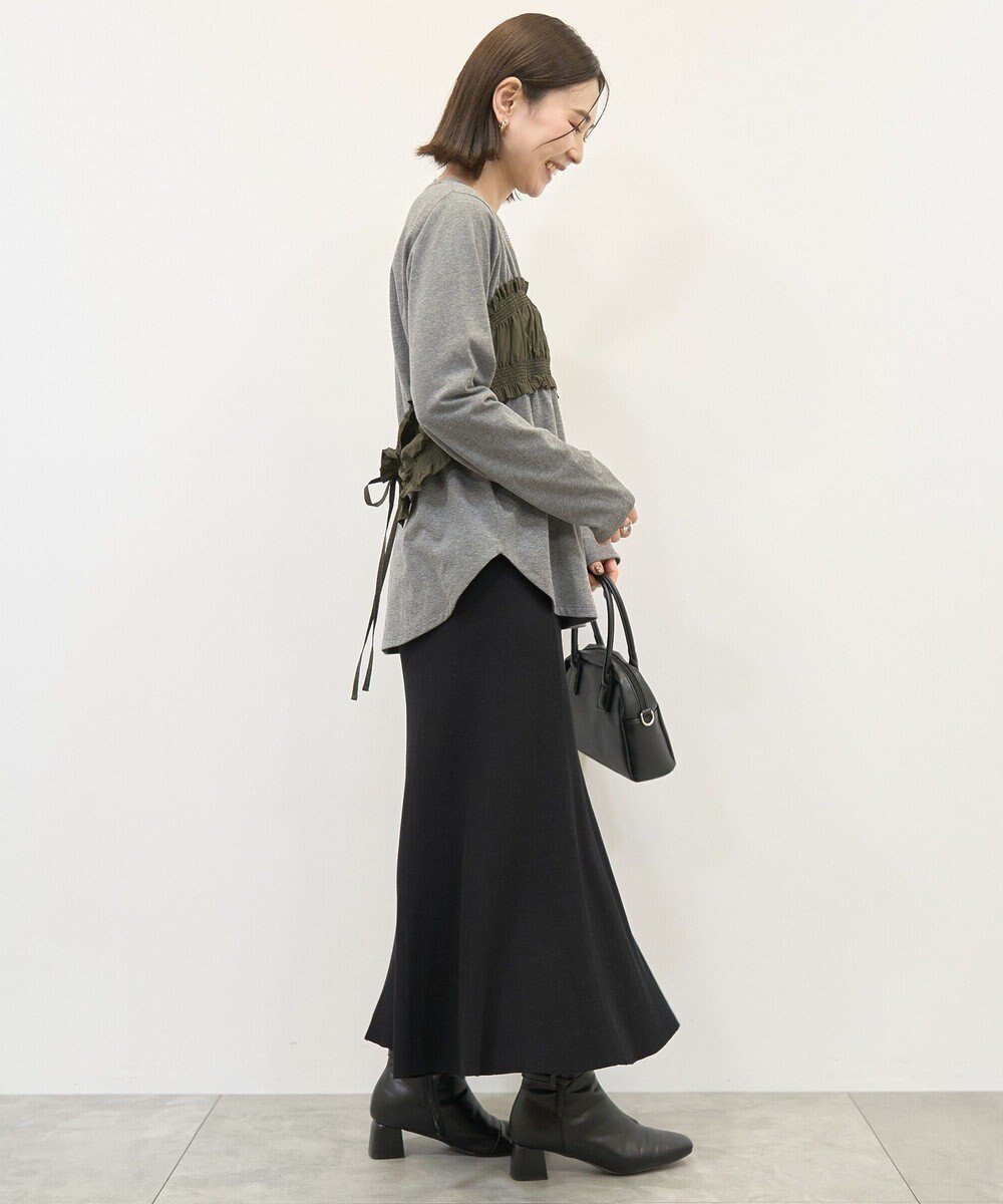 AMERICAN HOLIC リブマーメイドスカート 