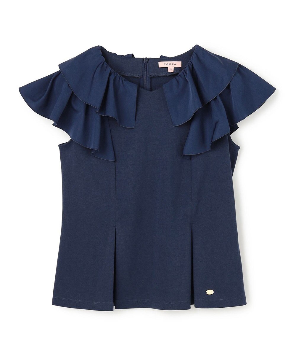 TOCCA WAVED CREAM カットソー 