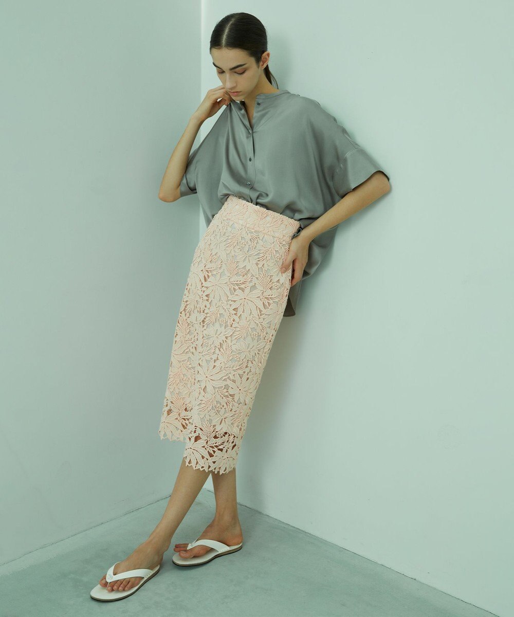 BEIGE， YEW / シャツブラウス 