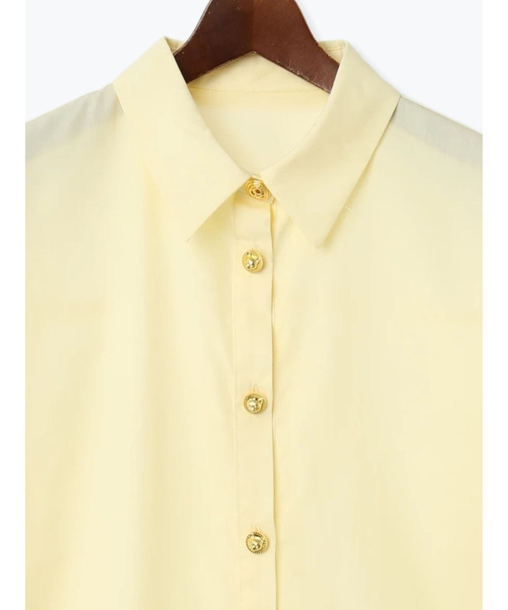 Te chichi 【Atelier Bonheur】アクセサリーチャームボタンシャツ《2025winter catalog item》 