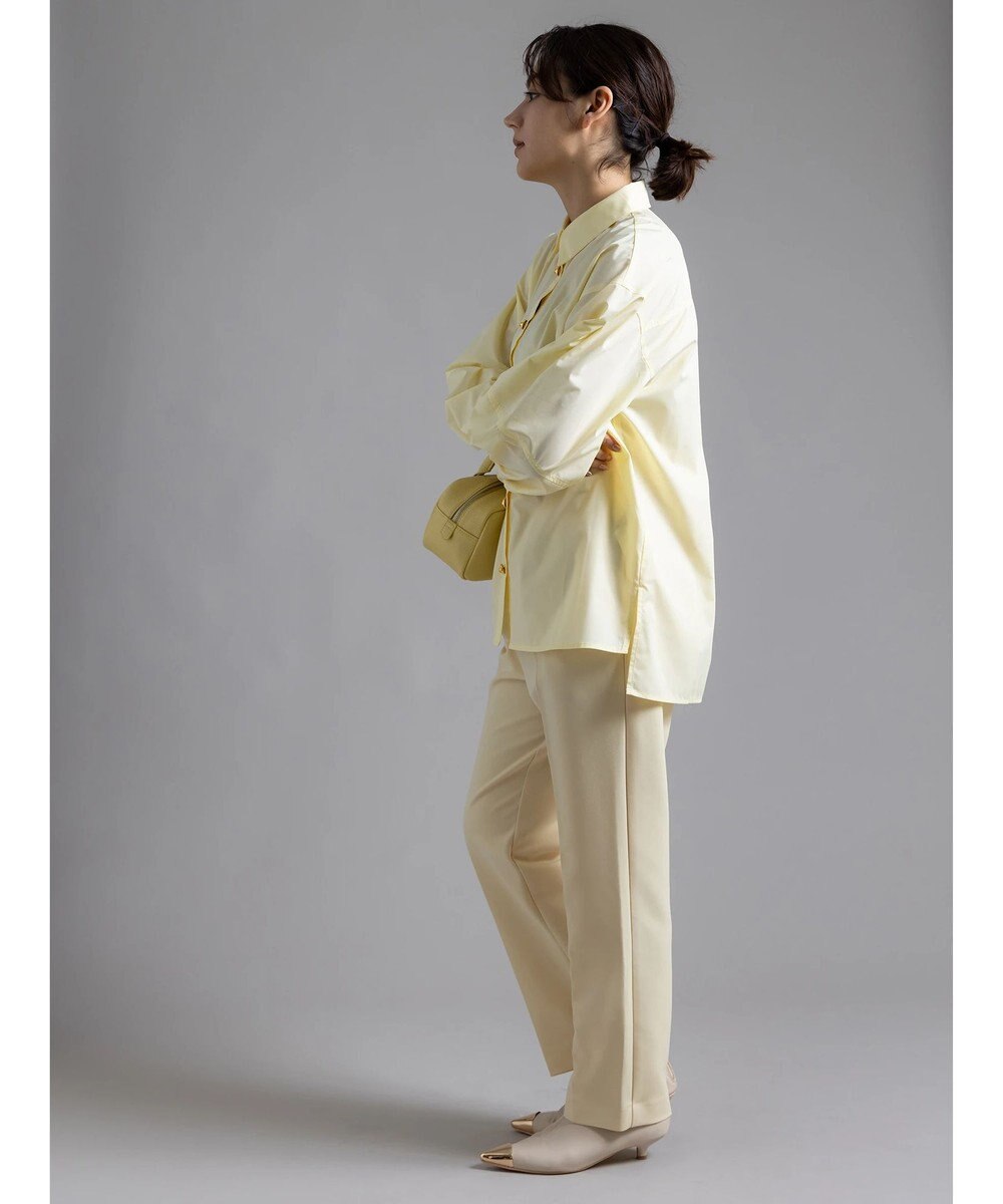 Te chichi 【Atelier Bonheur】アクセサリーチャームボタンシャツ《2025winter catalog item》 