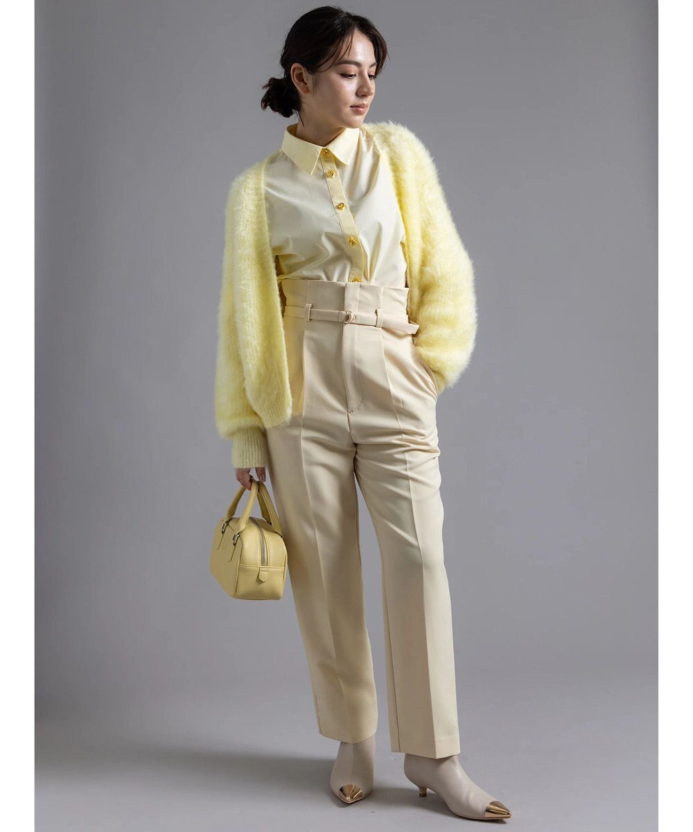 Te chichi 【Atelier Bonheur】アクセサリーチャームボタンシャツ《2025winter catalog item》 