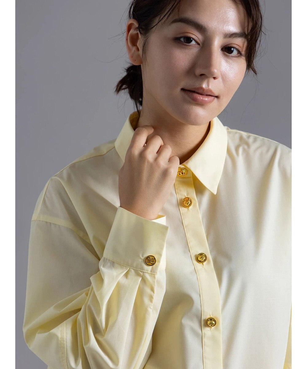 Te chichi 【Atelier Bonheur】アクセサリーチャームボタンシャツ《2025winter catalog item》 