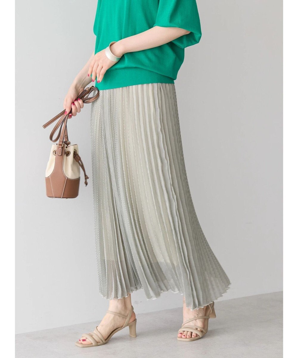 AMERICAN HOLIC 丈違いギンガムプリーツスカート 