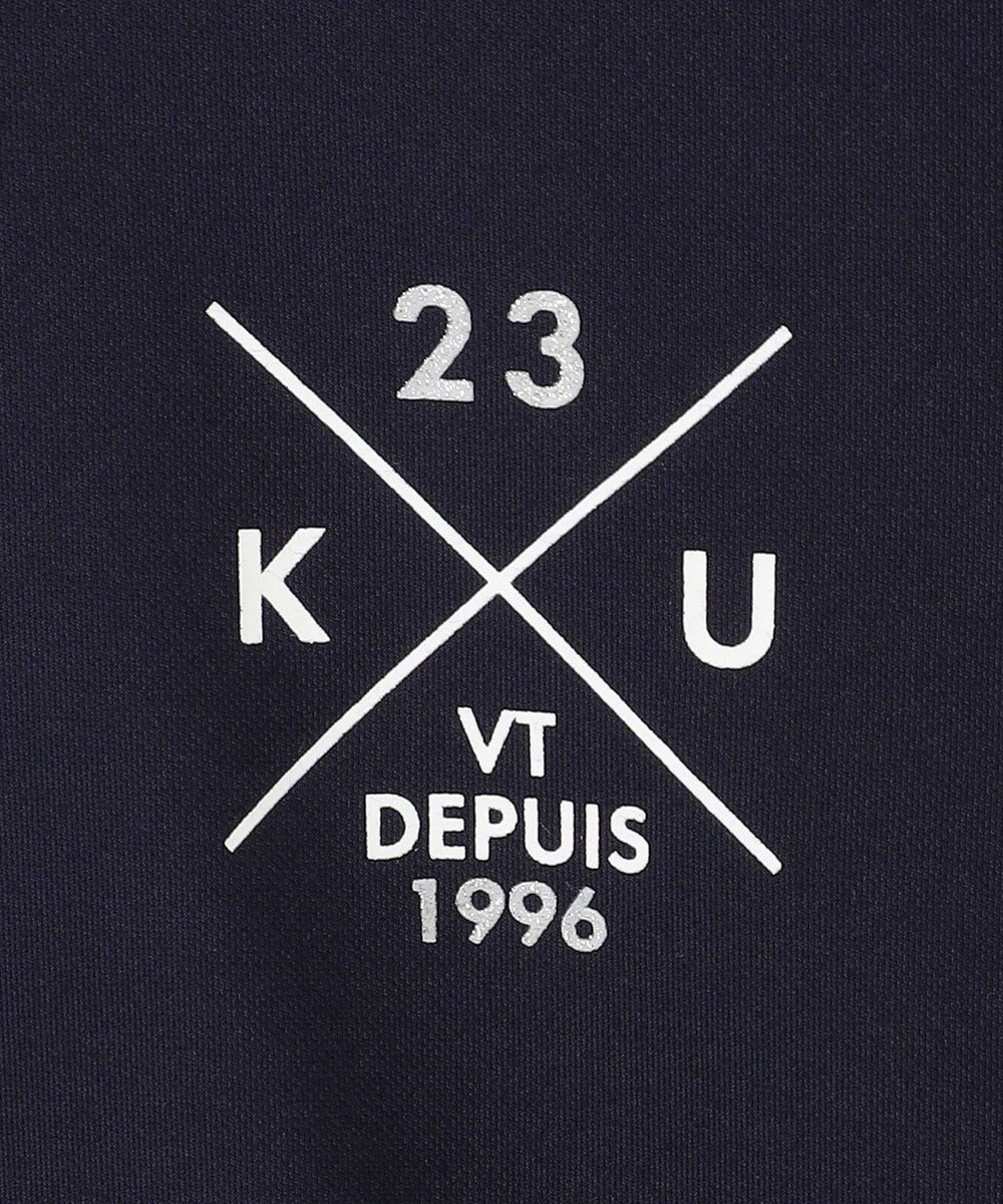 23区GOLF 【WOMEN】【吸水速乾/UVカット】ベアスムースモックシャツ 