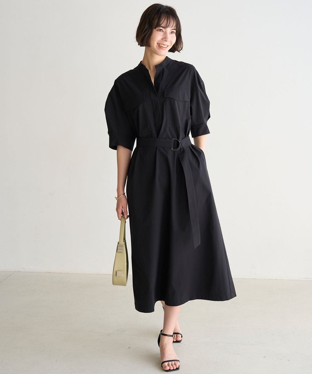 UNFILO L FINE MOVE サッシュワンピース 