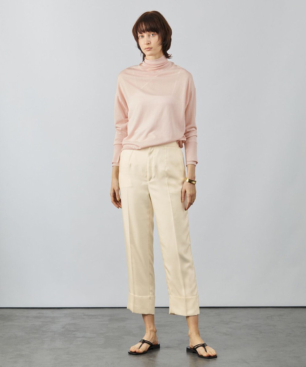 BEIGE， CARO / クロップドパンツ 