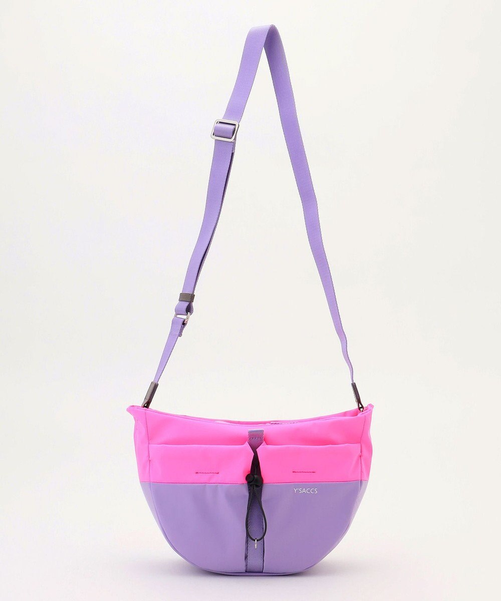 Y'SACCS Y’SACCS×SHIHO　COLONE(コロン）コンビカラーショルダーバッグ 