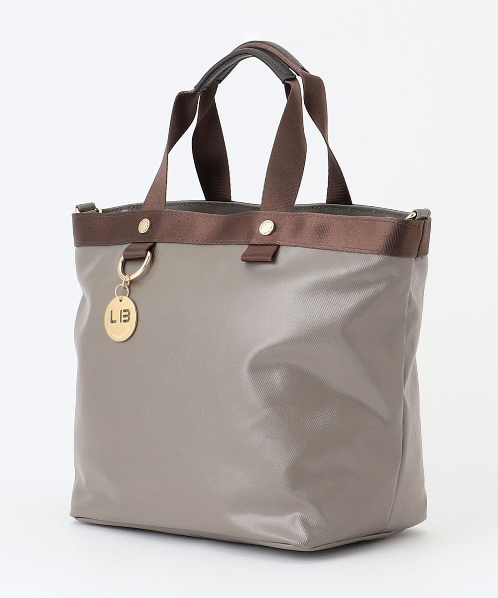 LA BAGAGERIE 【コットン×ポリウレタン】シャイニーミニトート 