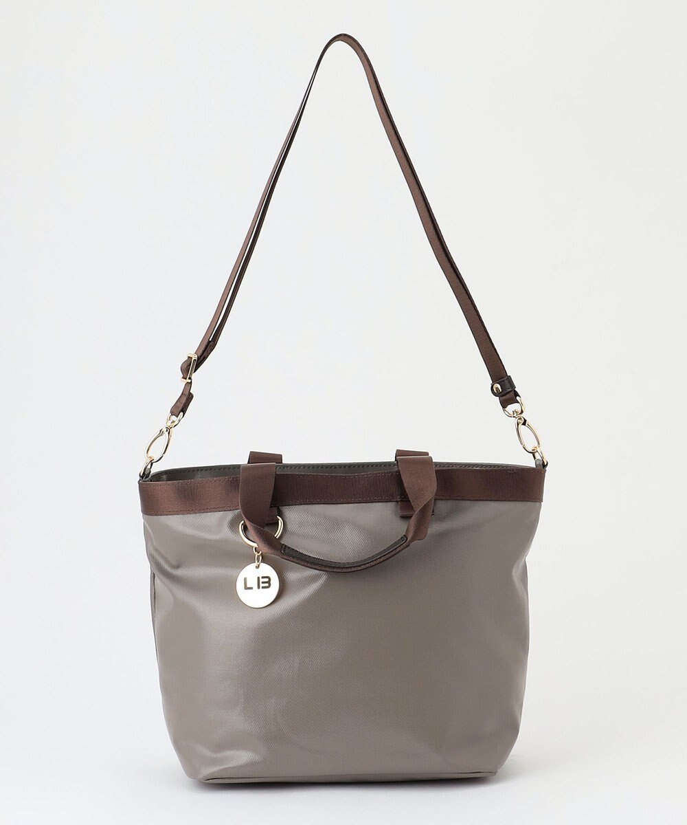 LA BAGAGERIE 【コットン×ポリウレタン】シャイニーミニトート 